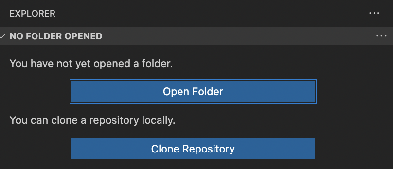 Open a folder