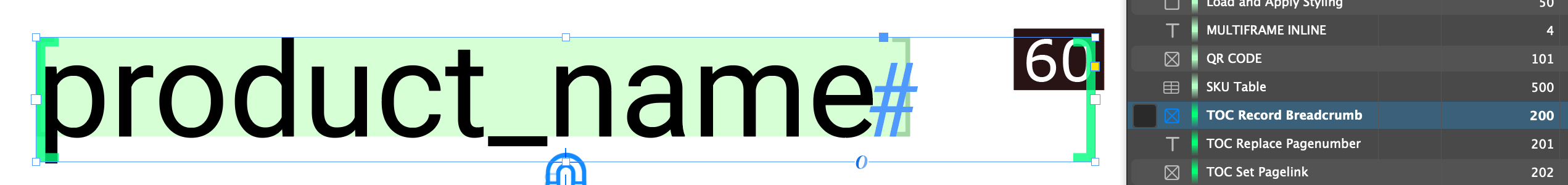 Product-template with applied TOC-Breadcrumb-placeholder